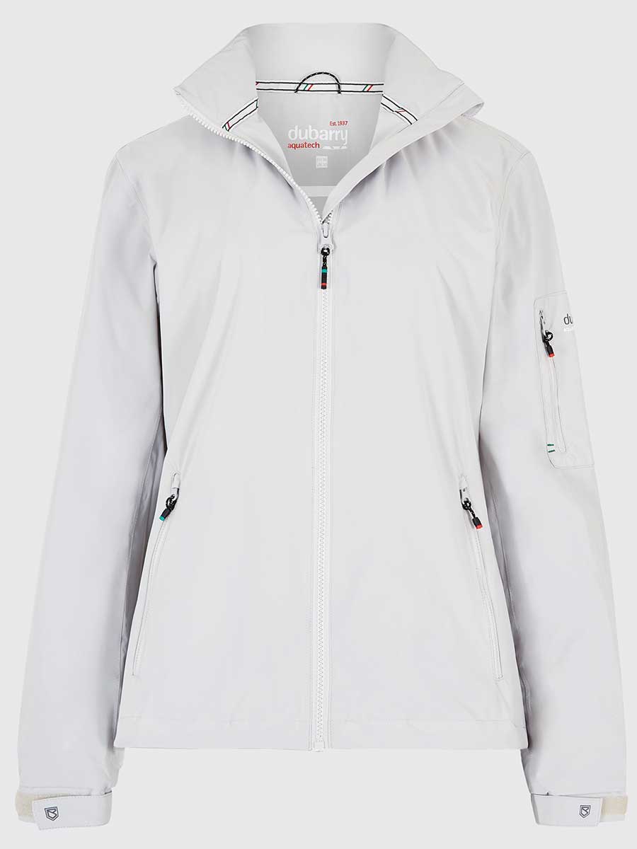 DUBARRY Corfu Womens Lightweight Crew Jacket - Platinum