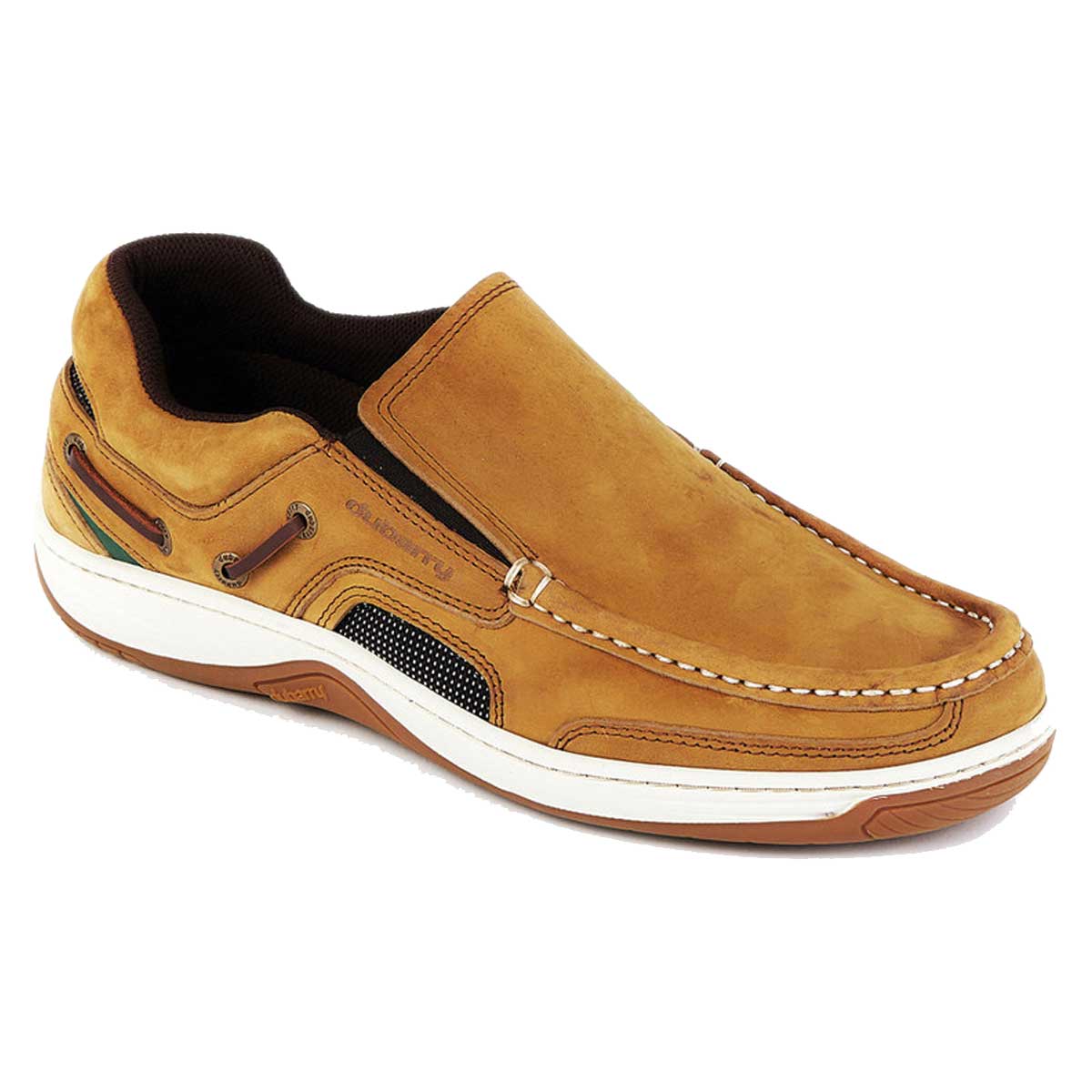 DUBARRY Men's Yacht Deck Shoes - Loafer - Brown Nubuck