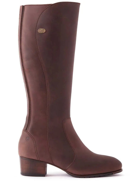 DUBARRY Downpatrick Boots - Ladies Knee High - Leather - Old Rum