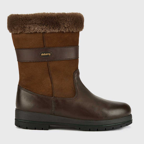DUBARRY Foxrock Fur Lined Country Boots - Walnut