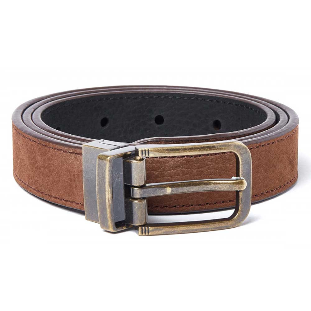 DUBARRY Foynes Leather Belt - Reversible Walnut