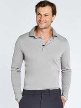 Load image into Gallery viewer, DUBARRY Freshford Unisex Long-Sleeved Technical Polo - Platinum
