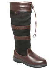 Load image into Gallery viewer, Dubarry Galway ExtraFit™ Boots - Gore-Tex Leather - Black &amp; Brown
