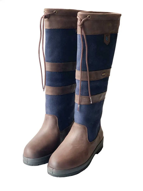 Dubarry Galway Boots - Navy/ Brown