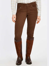 Load image into Gallery viewer, DUBARRY Honeysuckle Ladies Skinny Pincord Jeans - Mocha
