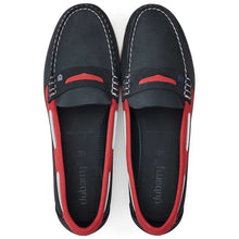 Load image into Gallery viewer, 50% OFF - DUBARRY Ladies Belize Deck Shoes - Denim &amp; Red - Size: UK 3.5 (EU 36)
