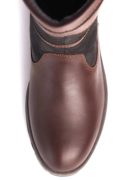 DUBARRY Longford Boots - Ladies Waterproof Gore-Tex Leather - Black & Brown