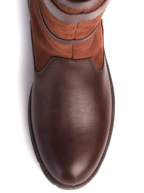 DUBARRY Longford Boots - Ladies Waterproof Gore-Tex Leather - Walnut