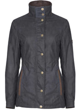 Load image into Gallery viewer, DUBARRY Ladies Mountrath Wax Jacket - Navy
