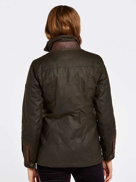 DUBARRY Mountrath Wax Jacket - Ladies - Olive