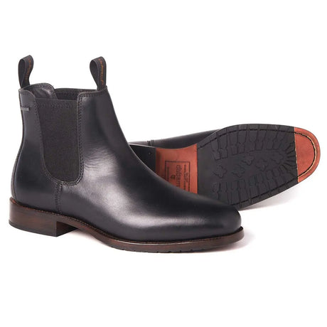 DUBARRY Kerry Chelsea Boots - Mens Gore-Tex Leather - Black