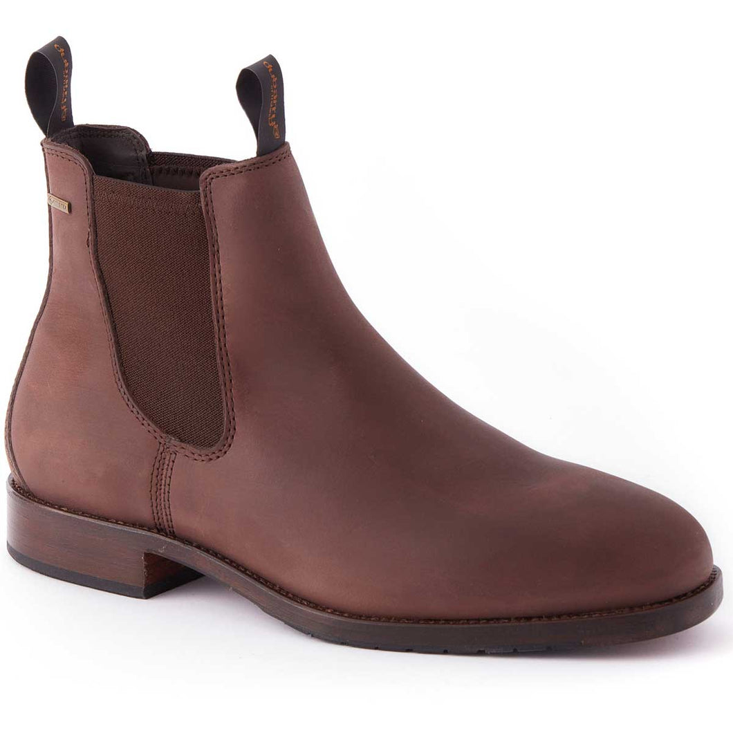 DUBARRY Kerry Chelsea Boots - Mens Gore-Tex Leather - Old Rum