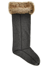 Load image into Gallery viewer, DUBARRY Raftery Faux Fur Boot Liners - Chinchilla
