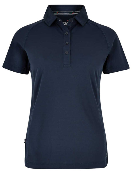 DUBARRY Riviera Womens Short-Sleeve Technical Polo - Navy
