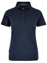 Load image into Gallery viewer, DUBARRY Riviera Womens Short-Sleeve Technical Polo - Navy
