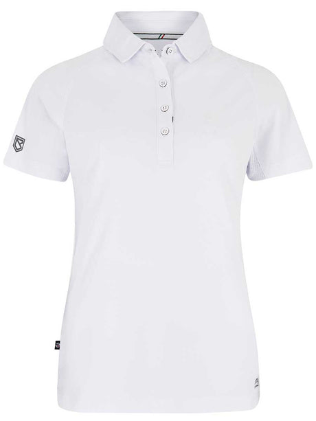 DUBARRY Riviera Womens Short-Sleeve Technical Polo - White