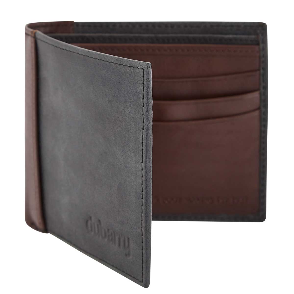 DUBARRY Rosmuc Leather Mens Wallet - Black & Brown