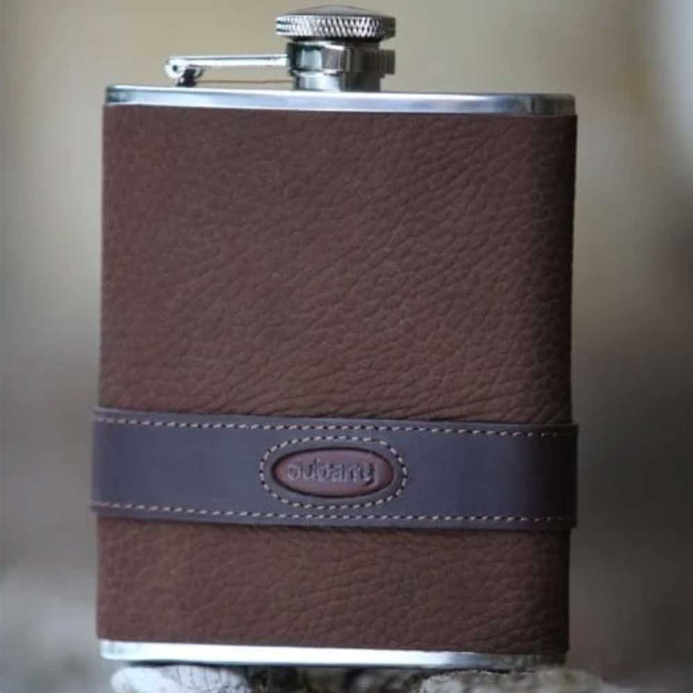 DUBARRY Rugby Leather Hip Flask