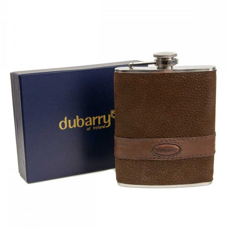DUBARRY Rugby Leather Hip Flask