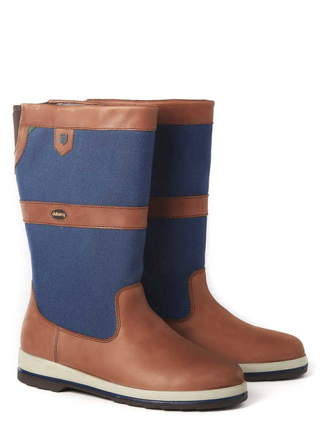 DUBARRY Shamrock ExtraFit Sailing Boots - GORE-TEX - Navy & Brown