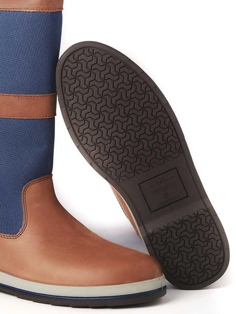 DUBARRY Shamrock Sailing Boots - GORE-TEX - Navy & Brown