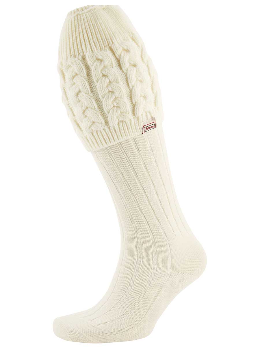 DUBARRY Trinity Knee Length Socks - Cream