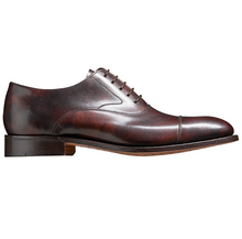 Load image into Gallery viewer, BARKER Falsgrave Shoes - Mens Oxford - Dark Brown Shadow Calf
