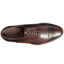 Load image into Gallery viewer, BARKER Falsgrave Shoes - Mens Oxford - Dark Brown Shadow Calf
