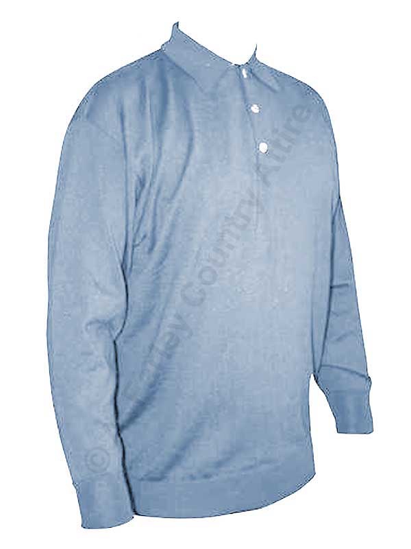 40% OFF - FRANCO PONTI Long Sleeve Polo - Mens Superfine - 2 Colour Options