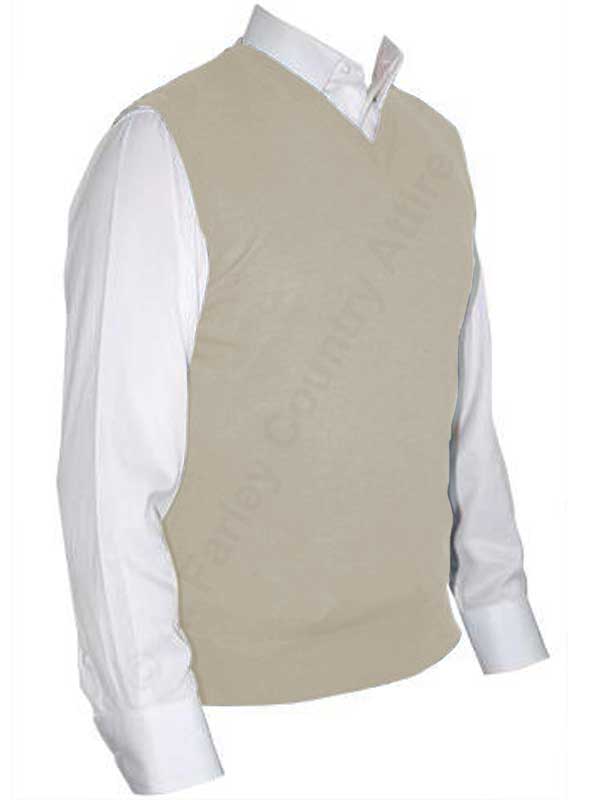 40% OFF - FRANCO PONTI Slipover - Mens Italian Merino Wool Blend - 3 Colour Options