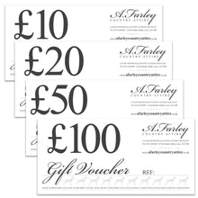 Load image into Gallery viewer, A Farley Gift Voucher
