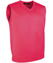 Load image into Gallery viewer, Glenmuir Men&#39;s Rankin V Neck Fine Merino Slipover Daiquiri
