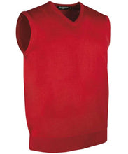 Load image into Gallery viewer, Glenmuir Men&#39;s Rankin V Neck Fine Merino Slipover Garnet
