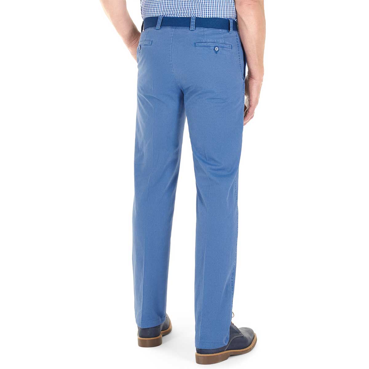 Gurteen Trousers – Longford Summer Stretch Chinos – Air Force Blue