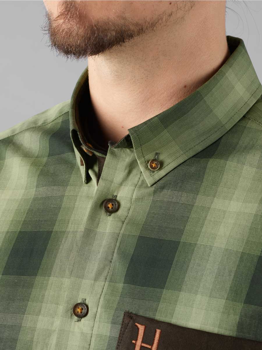 HARKILA Akkan Shirt - Mens - Duffel Green