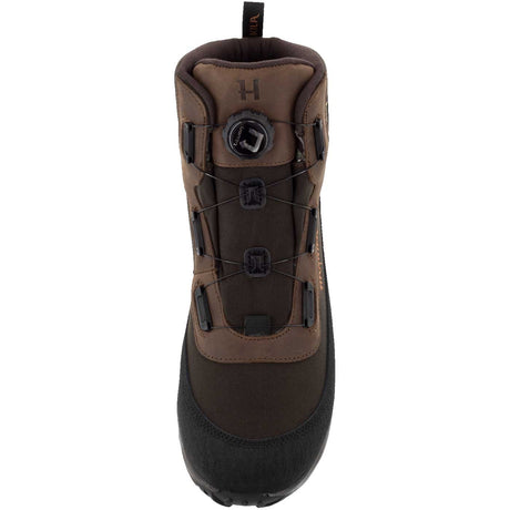 HARKILA Atammik GTX Boots - U-turn Wire Lacing System - Dark Brown