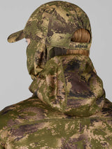 HARKILA Deer Stalker Camo Cap with Mesh Visor - AXIS MSP Forest Green