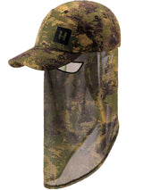 HARKILA Deer Stalker Camo Cap with Mesh Visor - AXIS MSP Forest Green