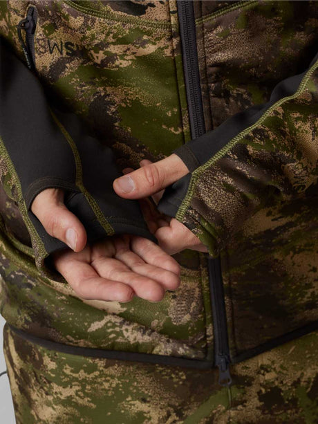 HARKILA Deer Stalker Camo Fleece Hoodie - Mens - AXIS MSP Forest Harkila