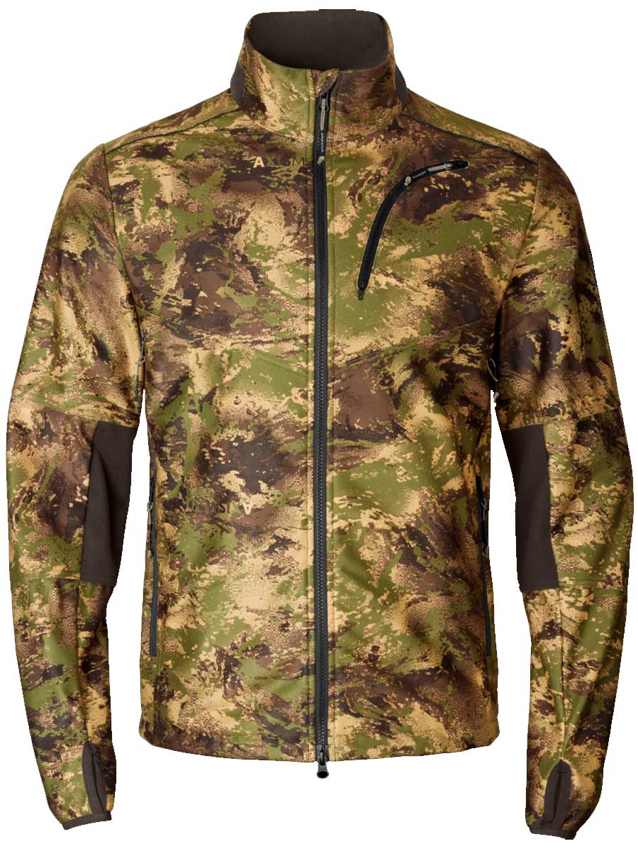 HARKILA Deer Stalker Camo WSP Fleece Jacket - Mens - AXIS MSP Forest