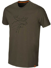 Load image into Gallery viewer, HARKILA Graphic T-shirt - Mens - 2-pack Willow Green &amp; Slate Brown
