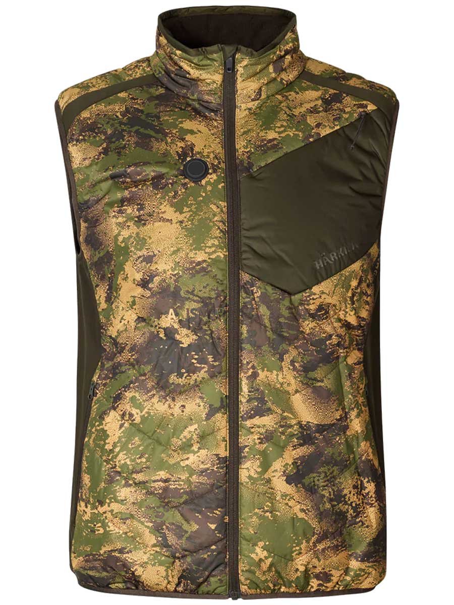 Thermaly Heated Vest  Women waistcoat, Blue camouflage, Mens jackets
