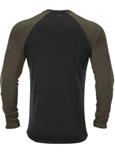 Load image into Gallery viewer, 30% OFF - HARKILA Heat Control L/S T-Shirt - Mens - Willow Green &amp; Black - Size: LARGE Harkila
