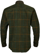Load image into Gallery viewer, HARKILA Kaldfjord Corduroy Shirt - Mens - Willow Green Check
