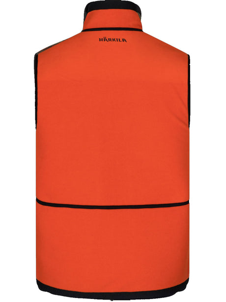 HARKILA Kamko Pro Edition Reversible Waistcoat - Mens - AXIS MSP Limited Edition/Orange Harkila