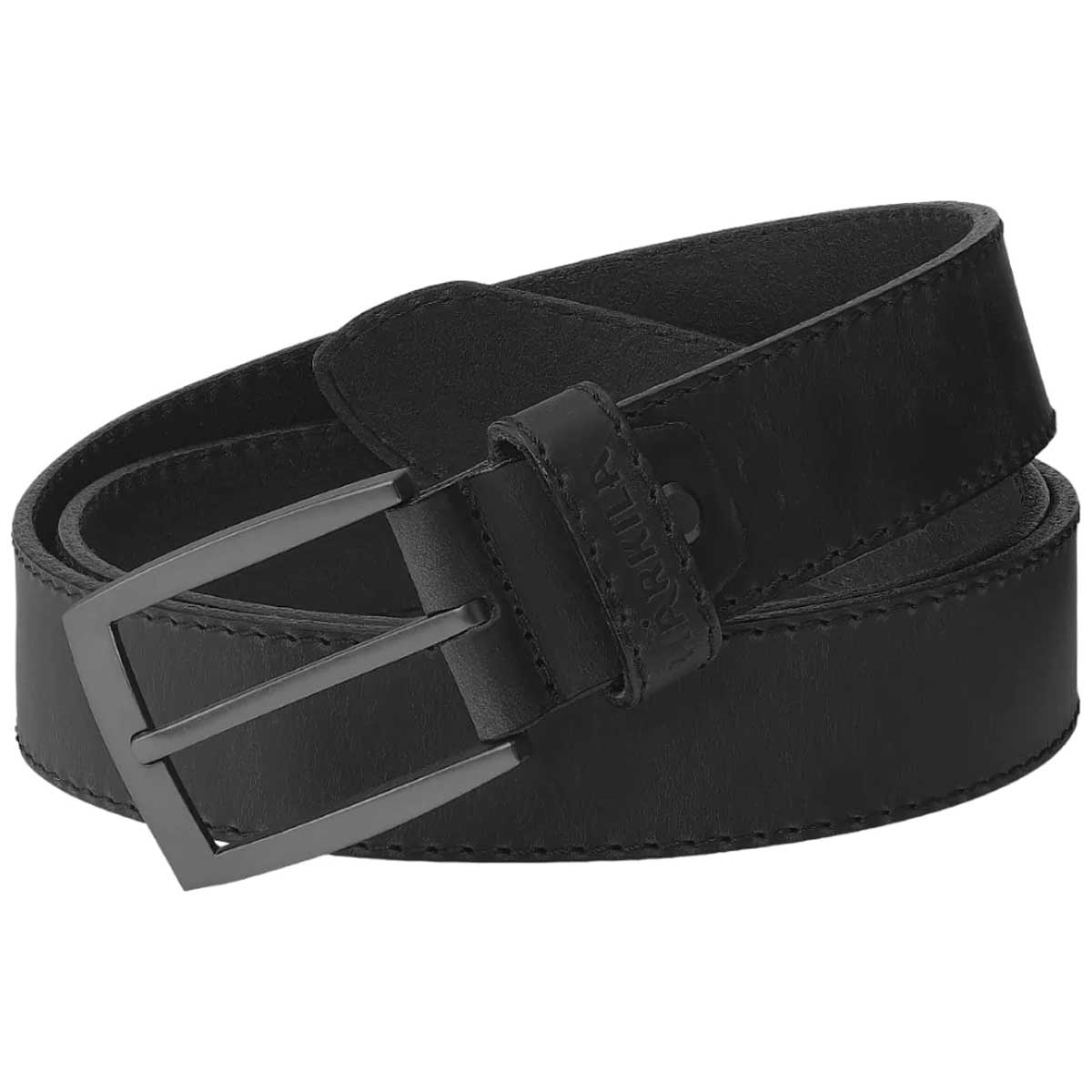 HARKILA Mens Arvak Leather Belt - Black