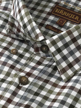 Load image into Gallery viewer, HARKILA Milford Shirt - Mens Fine Twill Cotton - Burgundy Check
