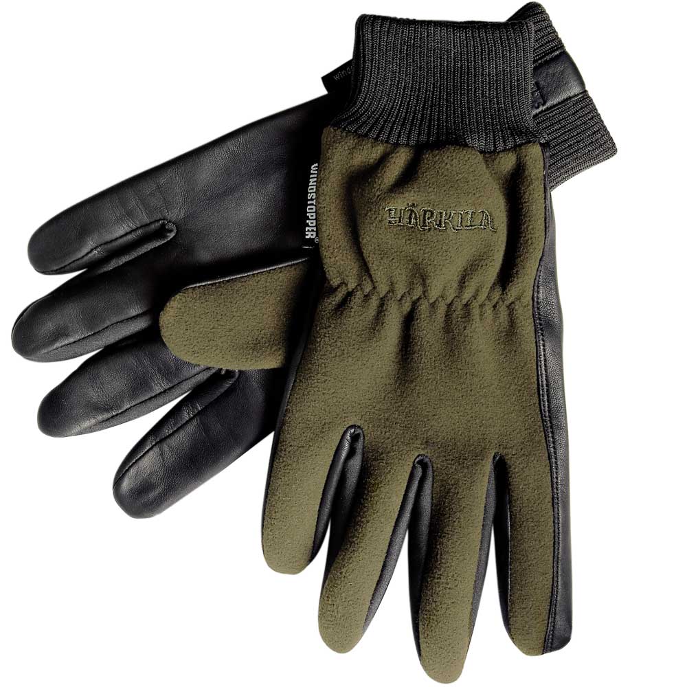 HARKILA Gloves - Pro Shooter Windstopper - Green