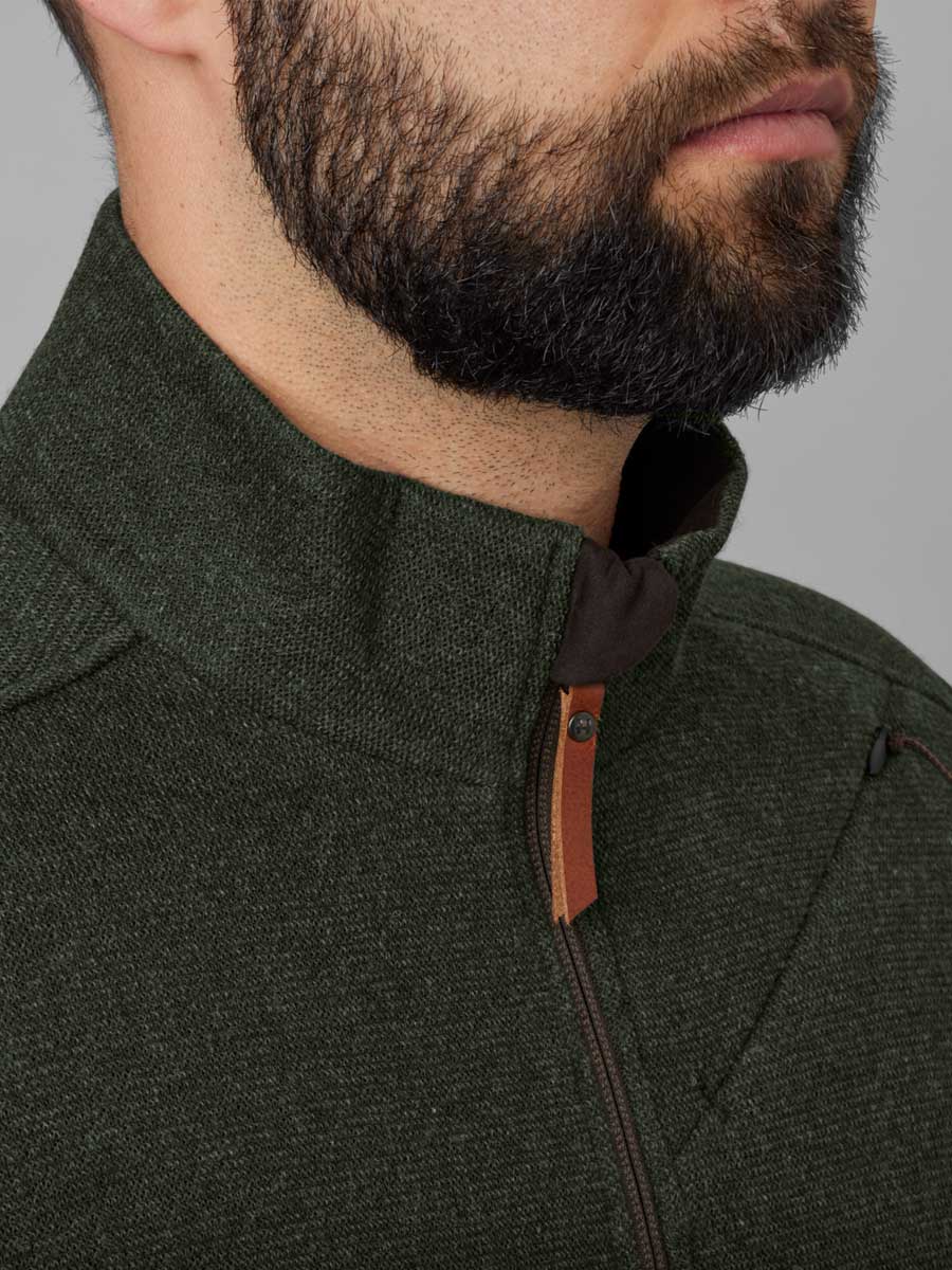 HARKILA Metso Full Zip Sweater - Mens - Willow Green
