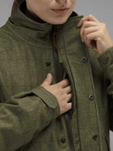 Load image into Gallery viewer, HARKILA Shooting Jacket - Ladies Stornoway - Willow Green
